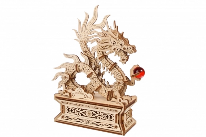 Ugears 3D lesene mehanske uganke Zmaj