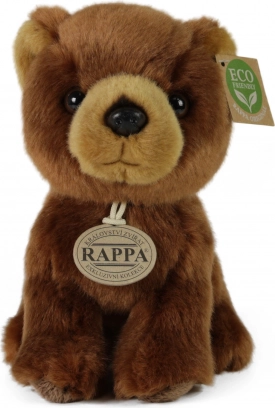 Rjavi plišasti medvedek Rappa 18 cm okolju prijazen prijatelj