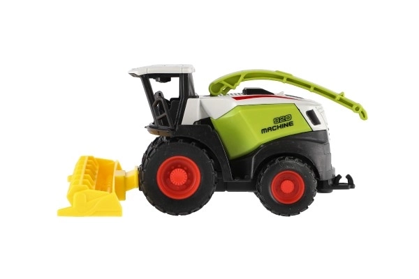 Plastični kombajn 13cm na vzmetni pogon