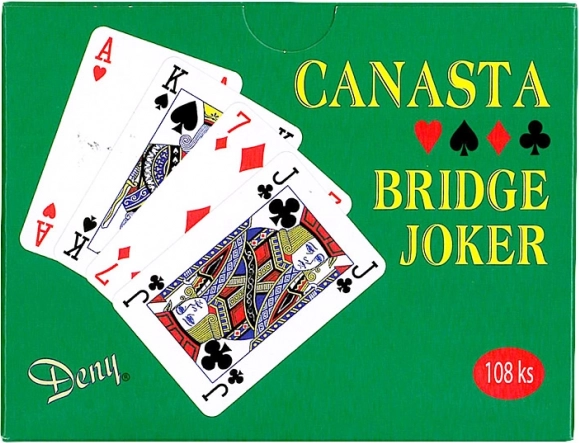 Škatlica Canasta kart 108 kos
