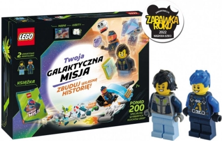 Knjigarski komplet LEGO Vaše galaktično poslanstvo