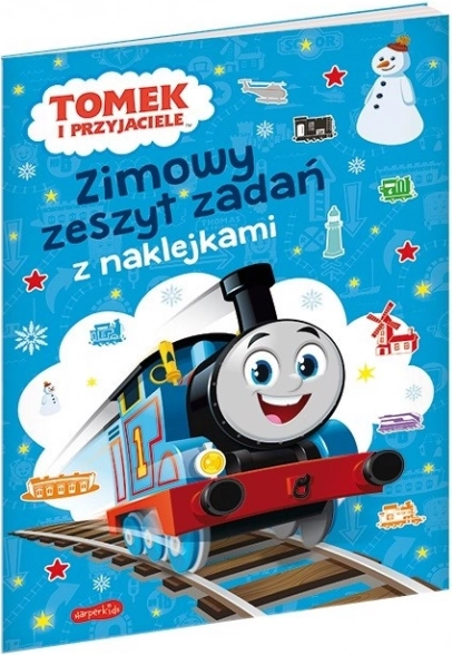 Tomaž in njegovi prijatelji: Zimska knjižica nalog z nalepkami