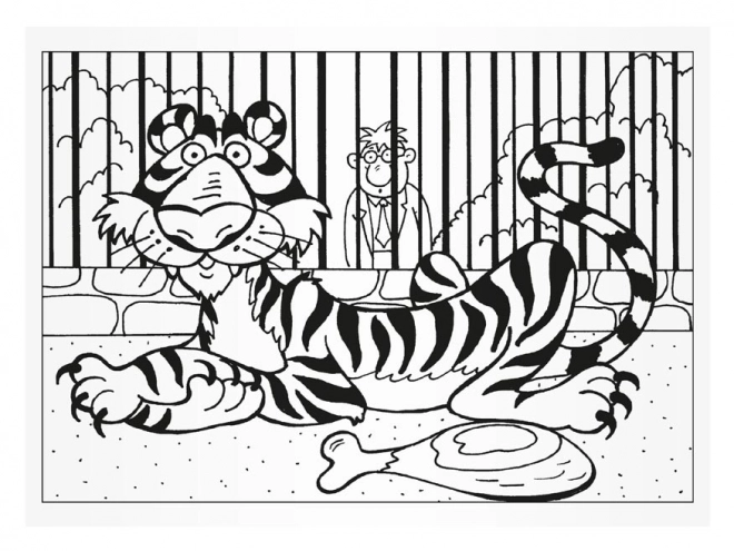 Pobarvanka MFP Obisk v ZOO