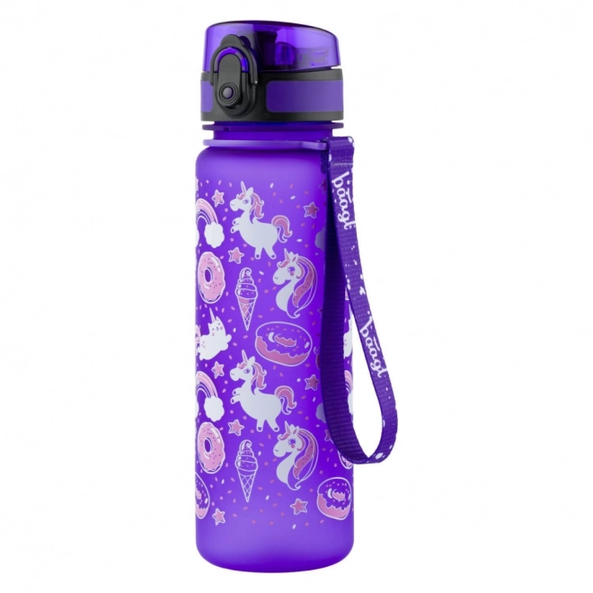 Otroška steklenica BAAGL za pitje z motivom samoroga, 500 ml