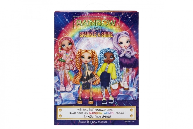 Rainbow High Sparkle & Shine Fashion punčka - Rosetta (roza)