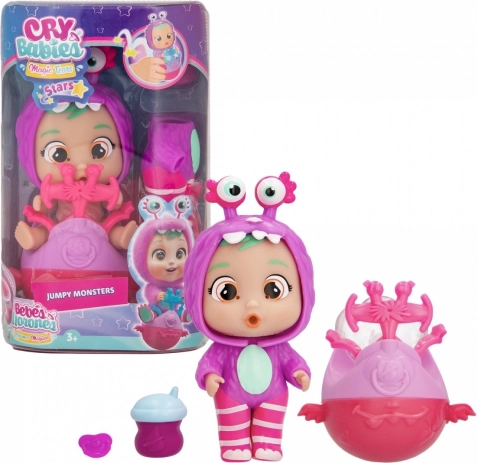 Interaktivna punčka Bubu - Cry Babies Magic Tears Stars Jumpy Monsters
