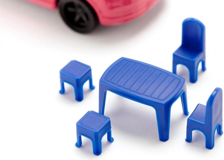 Kamping pohištvo za scene na poti