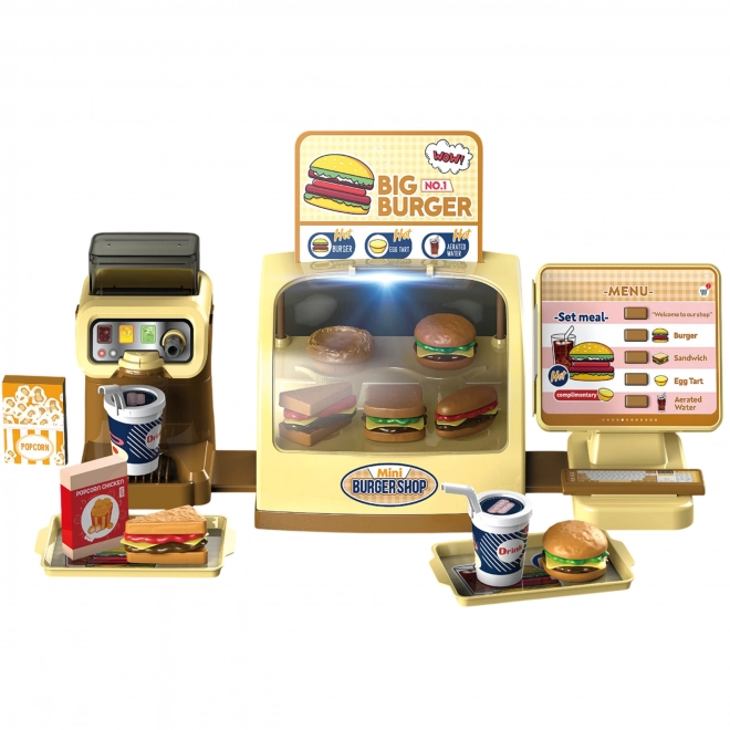 Otroški mini burger trgovina Woopie