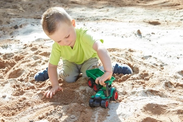 Avto Truckies traktor s prikolico plastika 32cm s figuro v škatli 24m+