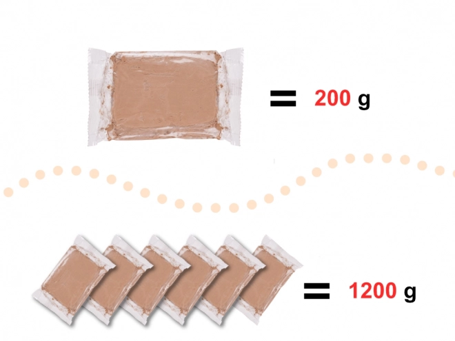 Glina za lončarski krog 1200 g