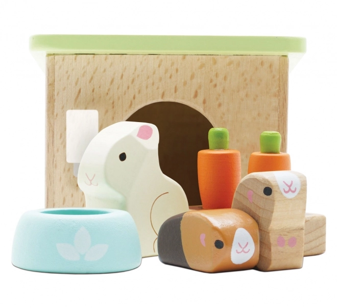 Le Toy Van Set Zajček & Morski Prašiček