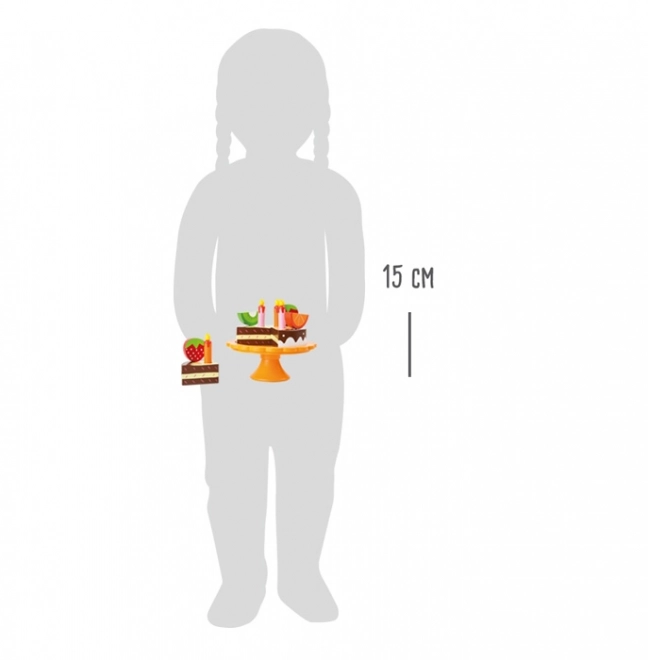Small Foot Leseni rojstnodnevni sadni torta