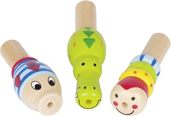 Lesena piščalka živalica – mešanica motivov