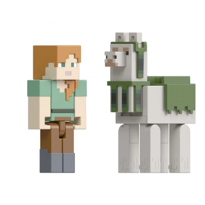 Minecraft figurice Alex in lama