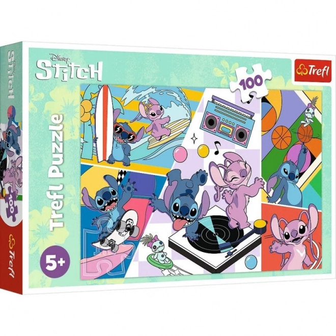 Puzzle 100 kosov Lilo in Stitch Disney Trefl