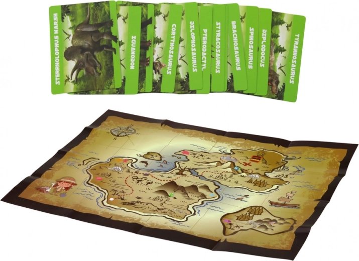 Izobraževalne kartice in zemljevid