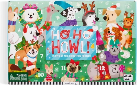 Božično odštevanje Puzzle set 12 kosov