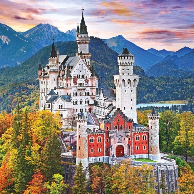 Sestavljanka Grad Neuschwanstein 1000 koščkov