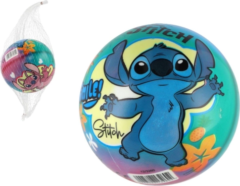 Napenljiva žoga Stitch 14 cm v mrežici