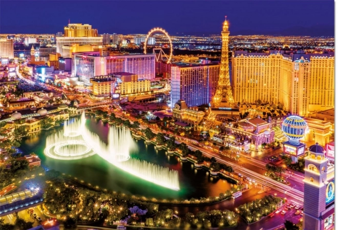 Sestavljanka 1000 kosov, Neon Las Vegas