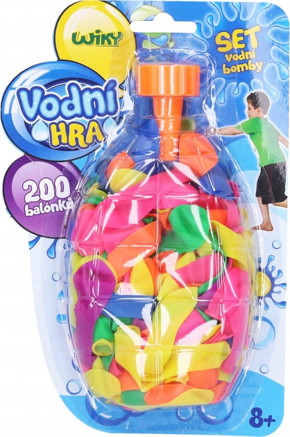Vodeni baloni 200 kos - češko pakiranje