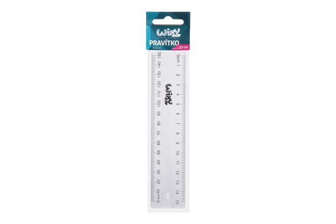 Prozorno ravnilo 15 cm