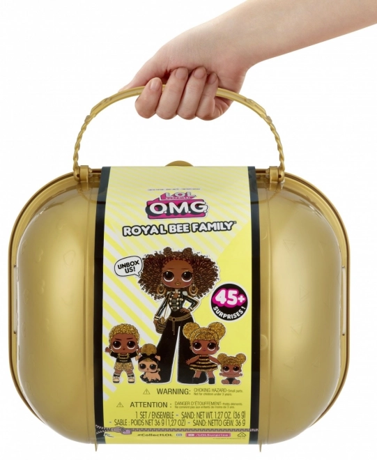 Punčka L.O.L. OMG Royal Bee Family set