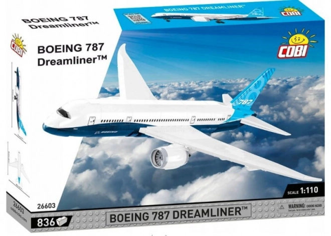 COBI 26603 Boeing 787-8 Dreamliner, 1:110, 836 kos