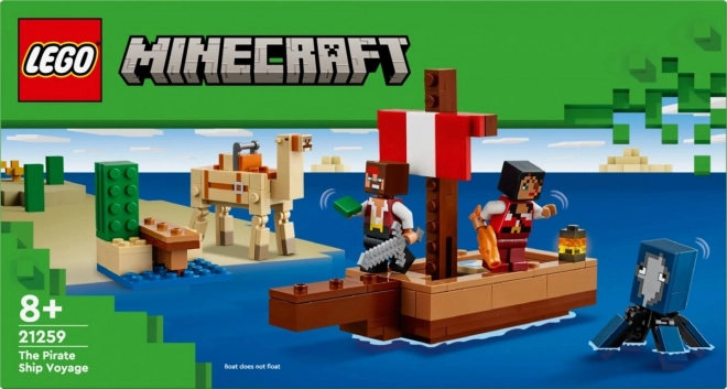 LEGO Minecraft 21259 Piratsko popotovanje