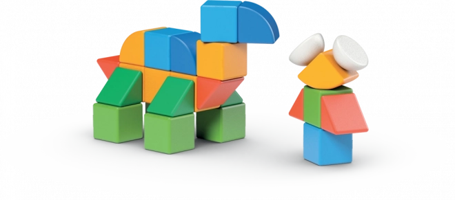 GEOMAG Magnetne kocke Magicube Shapes - Svet 32 delov