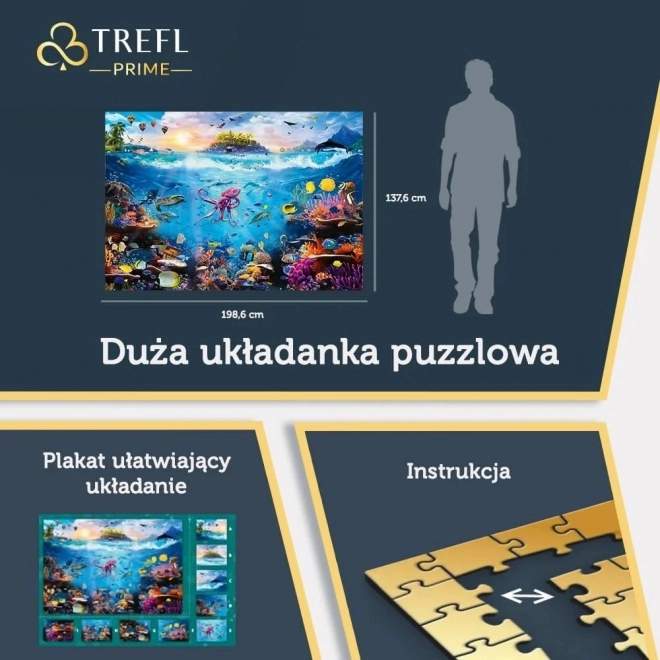 TREFL Sestavljanka UFT Potopitev v podvodni raj 13500 kosov
