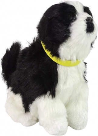 Interaktivni plišasti kužek Border Collie – laja in maha z repom