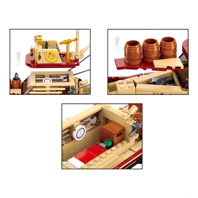 Sluban ModelBricks M38-B1118 Ribiška ladja Catherine