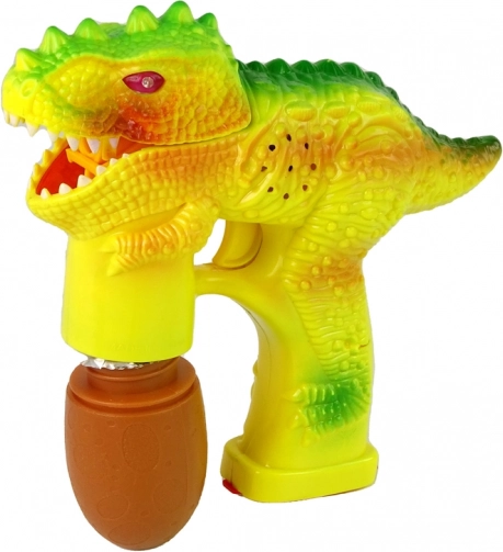 Prisrčen dinozaver, ki spušča mehurčke