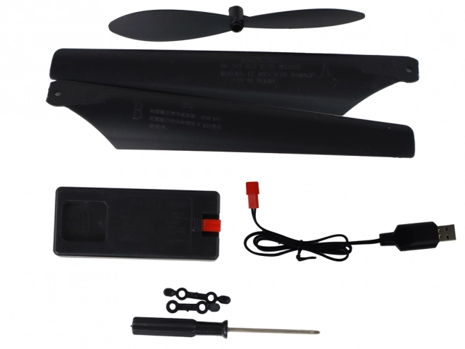 RC helikopter Helikopter na daljinsko upravljanje 70 cm rdeča