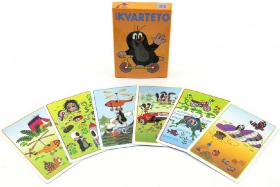 Kvartet Krtek – otroška kartaška igra