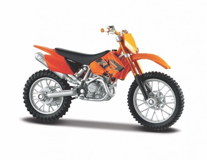 Kovinski model motocikla KTM 525SX 1/18 s stojalom