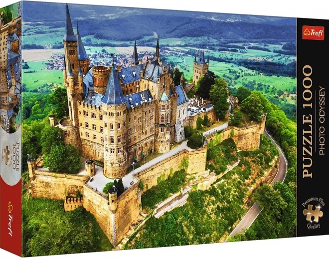 Sestavljanka TREFL Premium Plus Photo Odyssey – grad Hohenzollern, Nemčija (1000 koščkov)