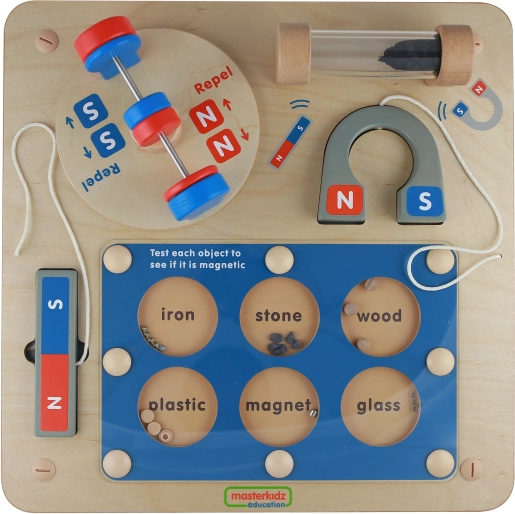 Učna stenska magnetna tabla MASTERKIDZ – Montessori panel