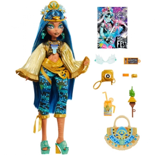 Barbie Monster fest lutka - Cleo HXH81