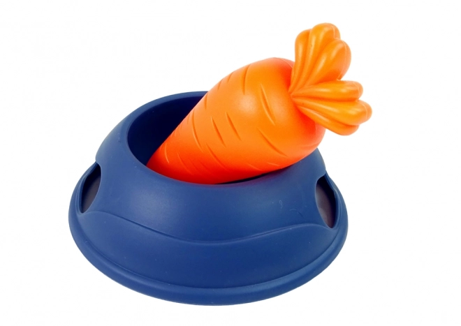 Interaktivni zajček Bunny Rabbit Bela Korenčica Skleda Maskota