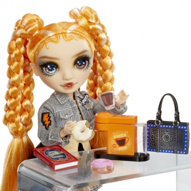 Rainbow High Sparkle & Shine Fashion lutka - Clementine (Oranžna)