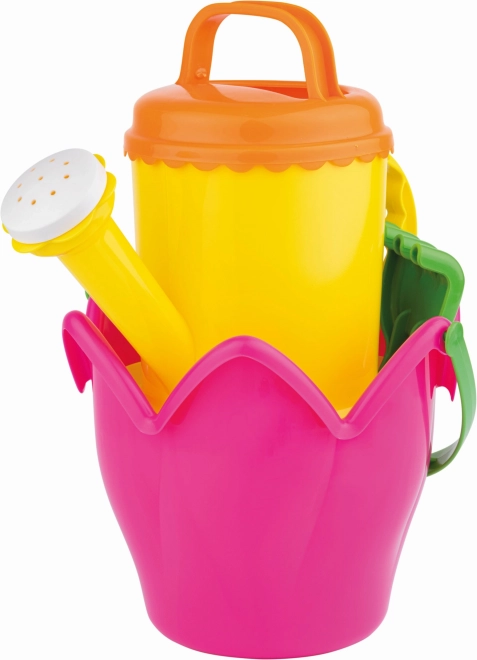 Androni set za pesek tulipan - višina 38 cm