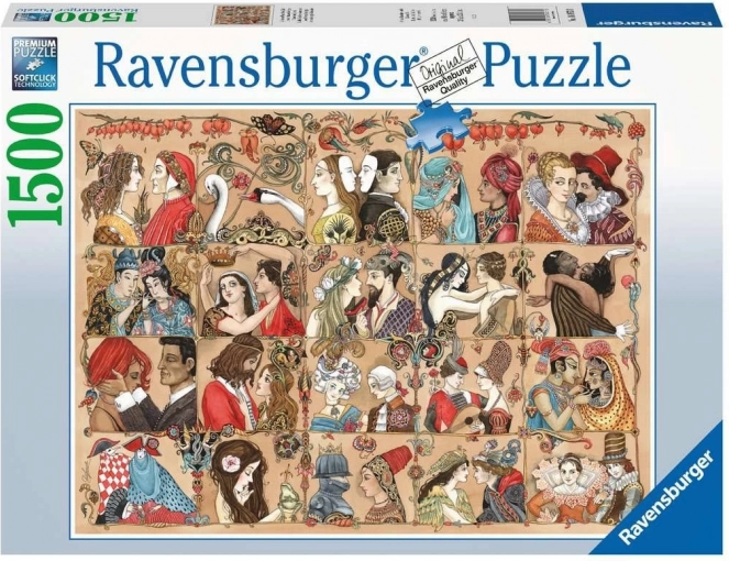 Ravensburger sestavljanka Love Through the Ages 1500 kosov