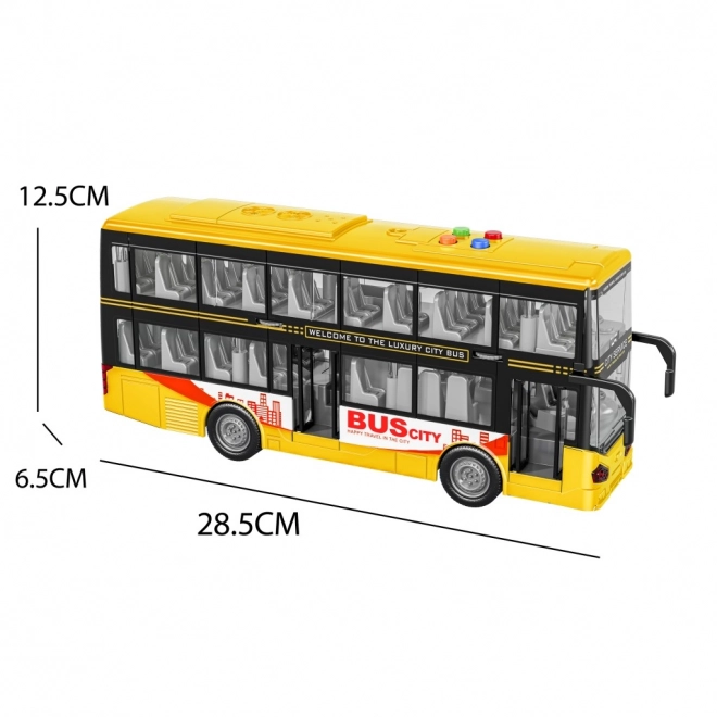 Realistični avtobus s svetlobami in zvoki