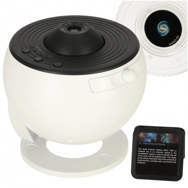 Zvezdni projektor USB LED planetarij 12 diskov