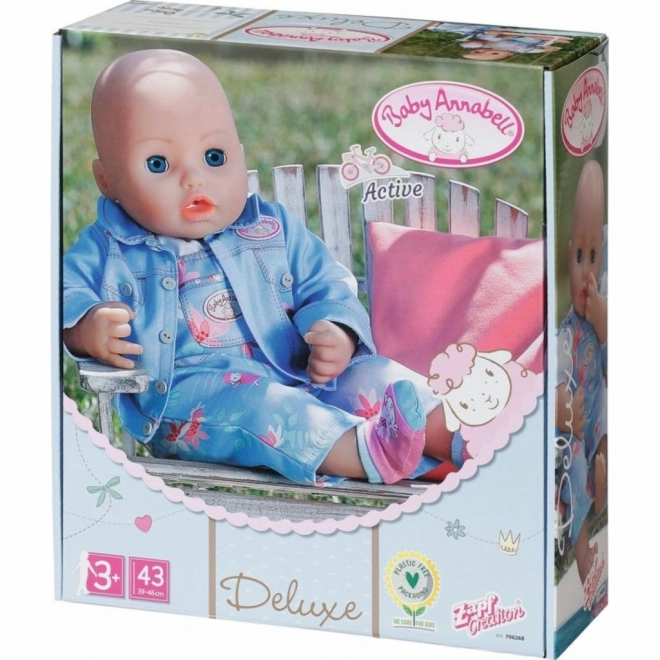 Baby Annabell Deluxe Jeans hlače za punčko