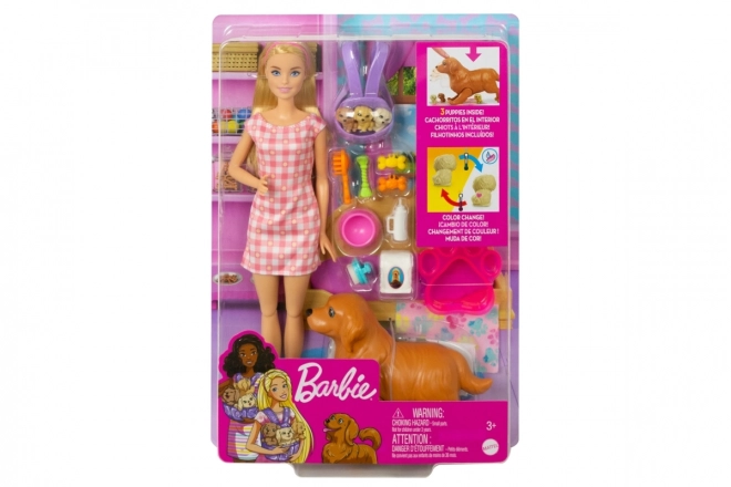 Mattel lutke Barbie in novorojena kužka