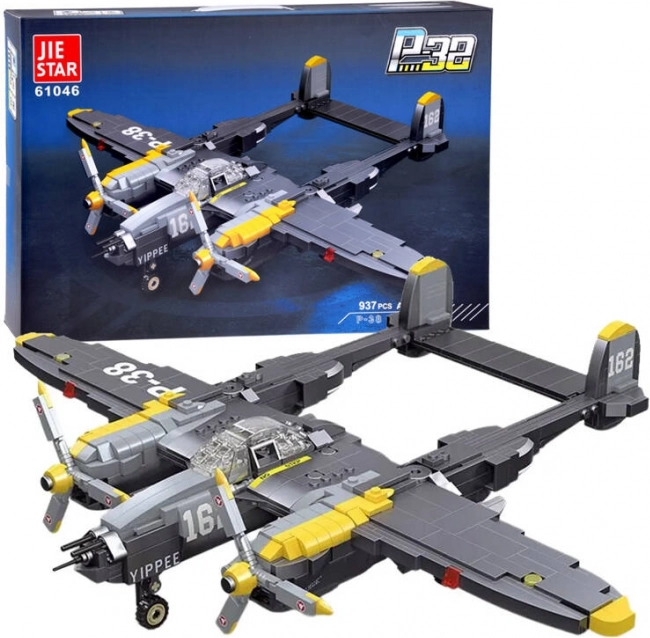Tehnični komplet za sestavljanje lovca P-38 Lightning