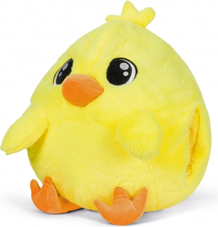 Cozy Noxxiez grelni plišasti vzglavnik 3 v 1 – piščanček